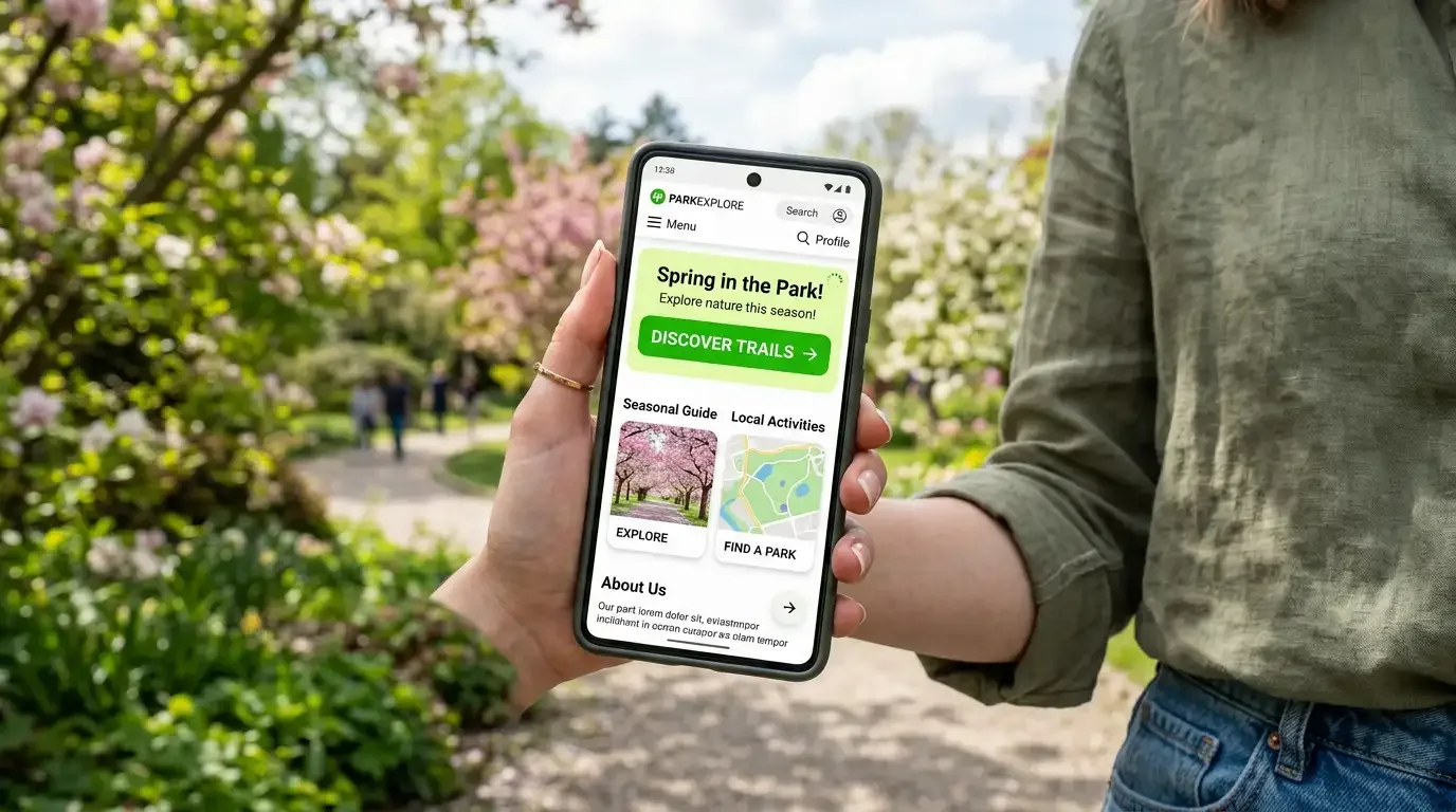 Mobile optimized website design improving conversion rate and user experience